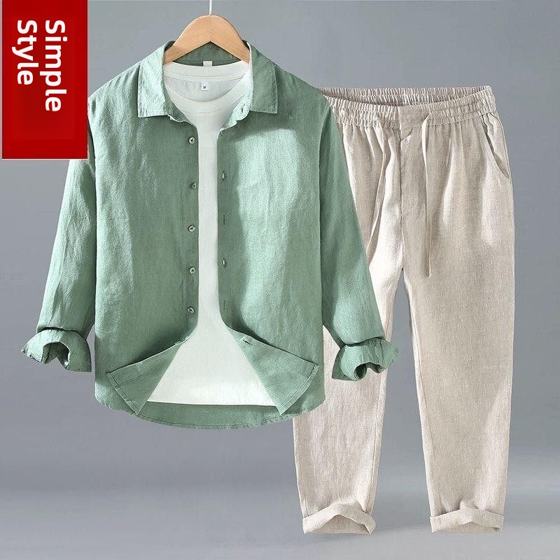 Summer Clothing Pieces - Spring Summer Chinese Style Cotton Linen