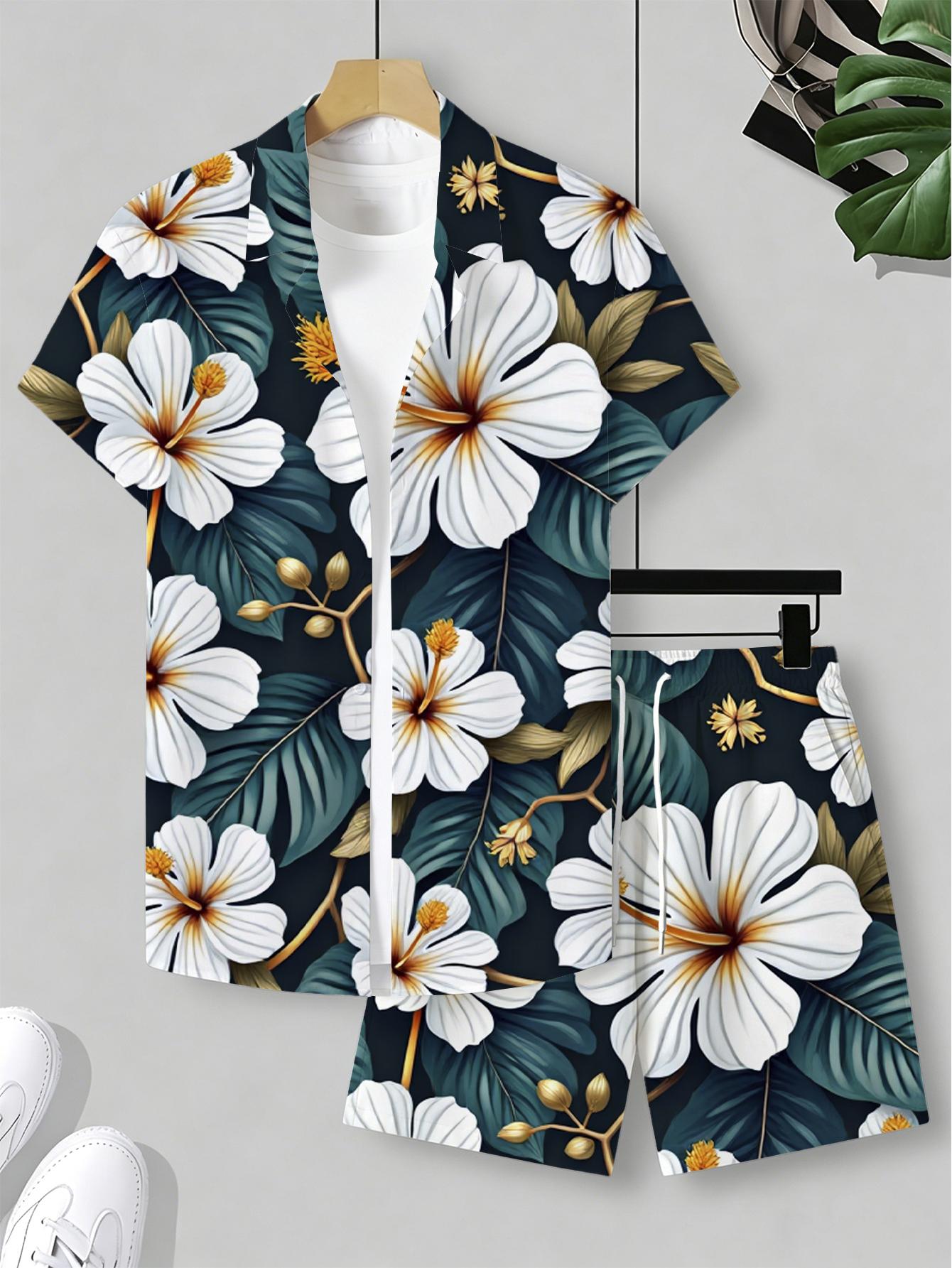 Summer Clothing Pieces - Men's Shirt Sets 2026 Spring/Summer 3D