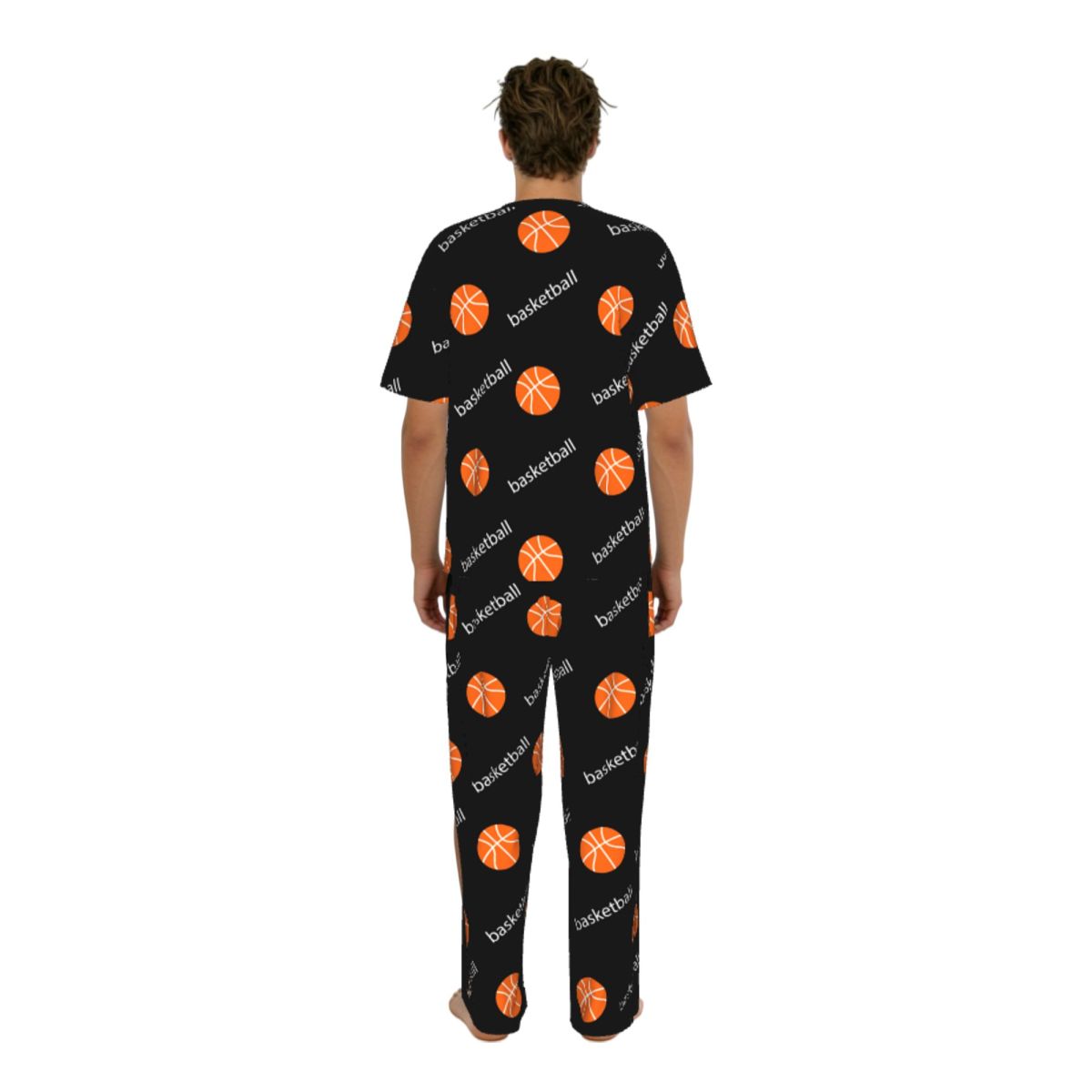 Men Pajamas Suit Short Sleeved - Summer Clothing Words 评论和价格