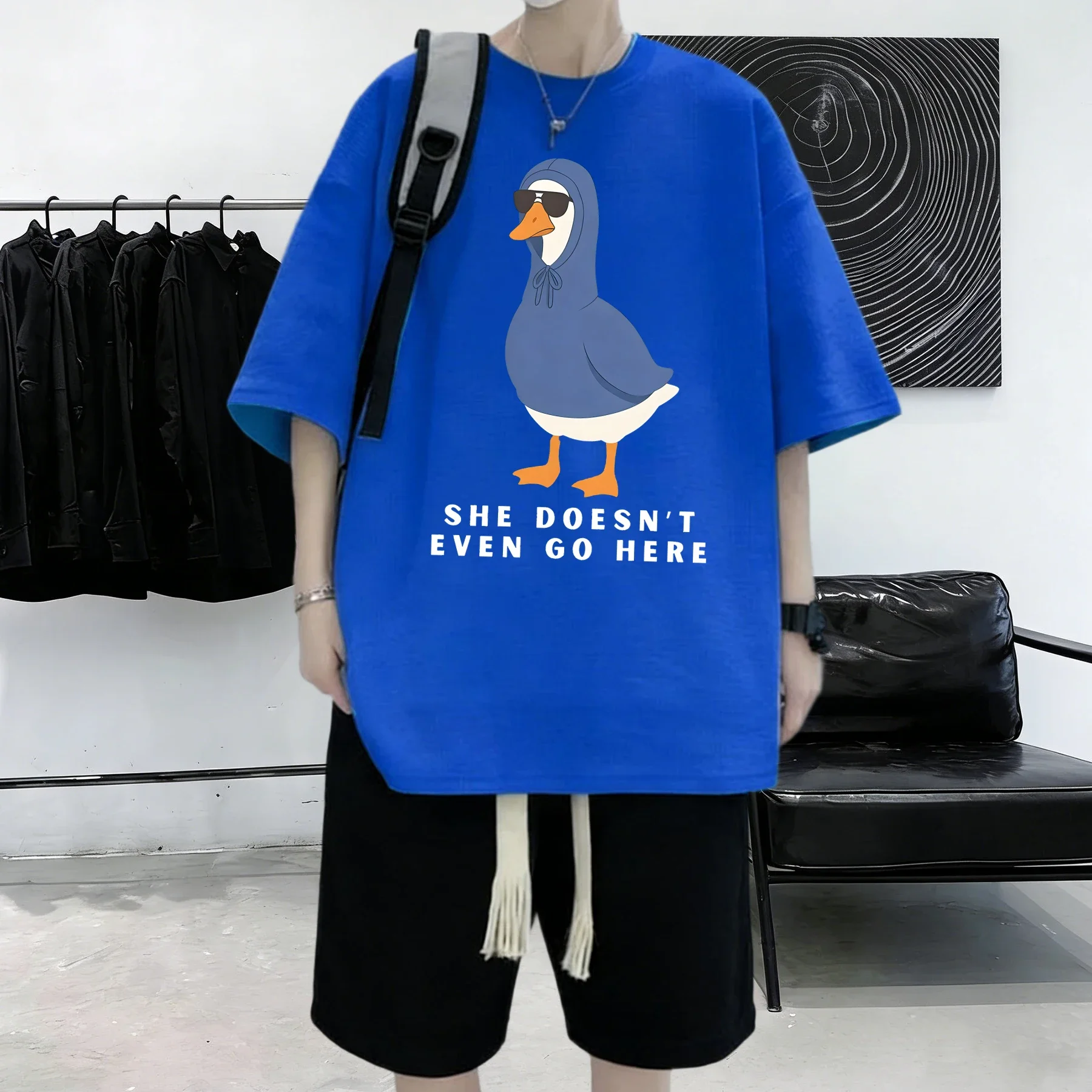 She Doesn'T Even Go Here Print - Summer Clothing Not Shein 评论和价格