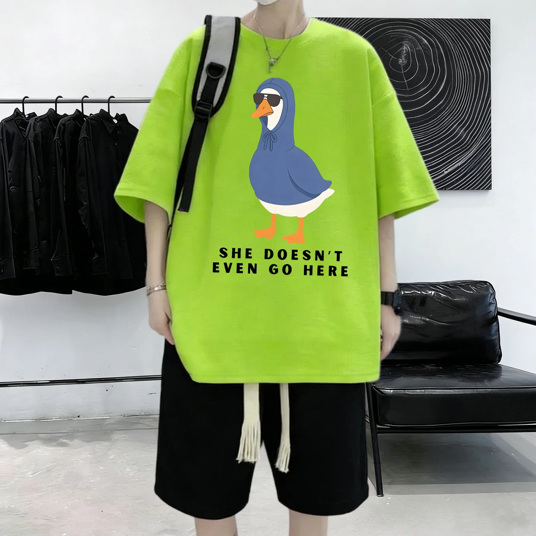 She Doesn'T Even Go Here Print - Summer Clothing Not Shein 评论和价格