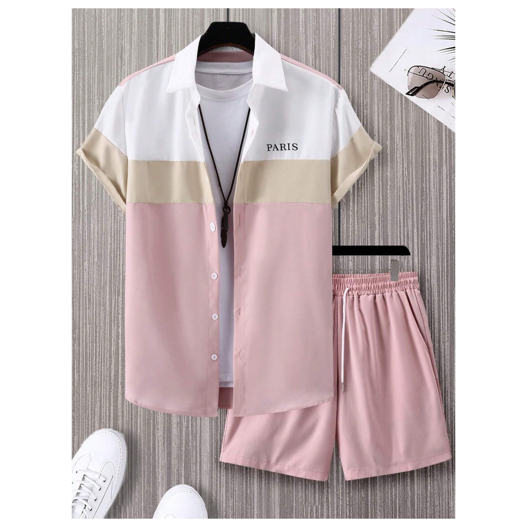 Men's Fashion Suit Blue And Wh - Summer Clothing Trends 评论和价格