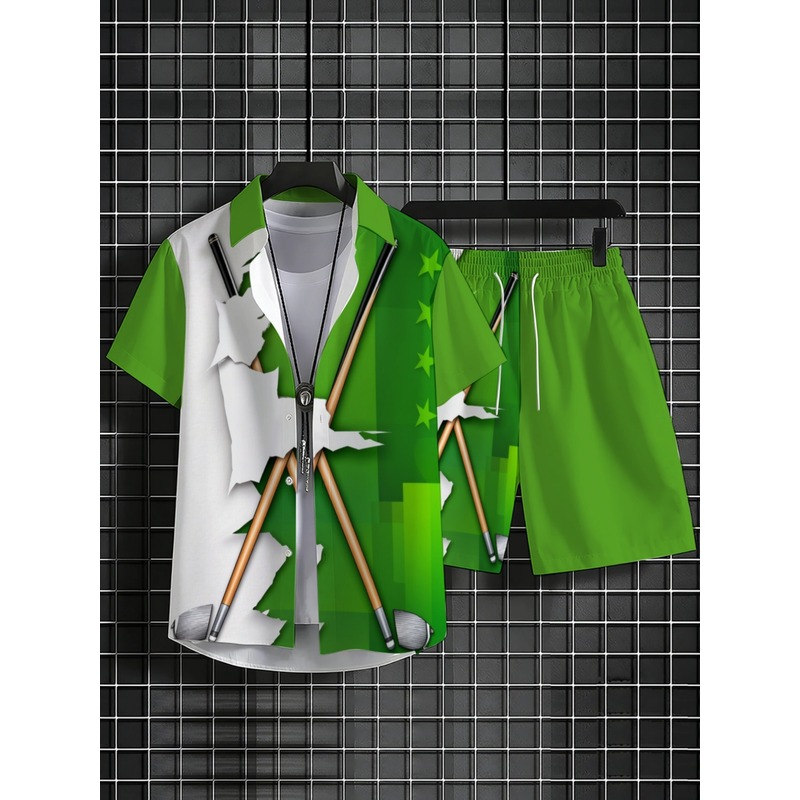 Men's Lightweight Casual Green - Summer Clothing Trends 评论和价格
