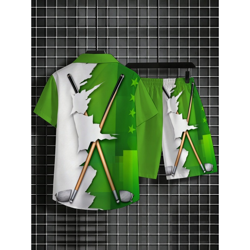 Men's Lightweight Casual Green - Summer Clothing Trends 评论和价格