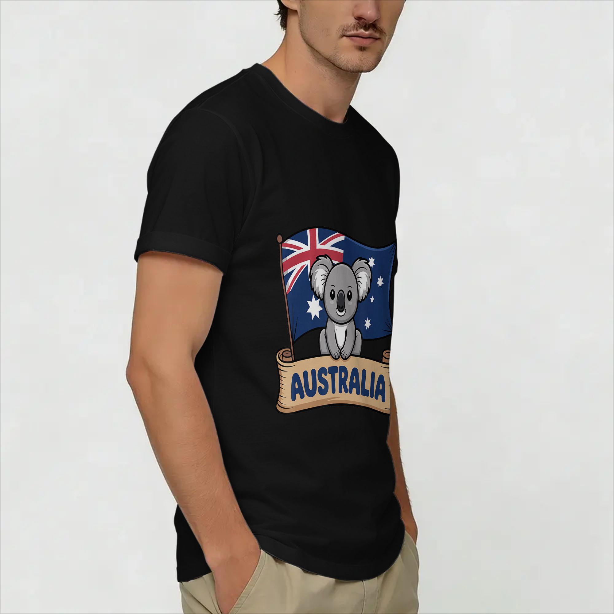 Australia Map  Cotton T Shirt  - Summer Clothing Australia 评论和价格